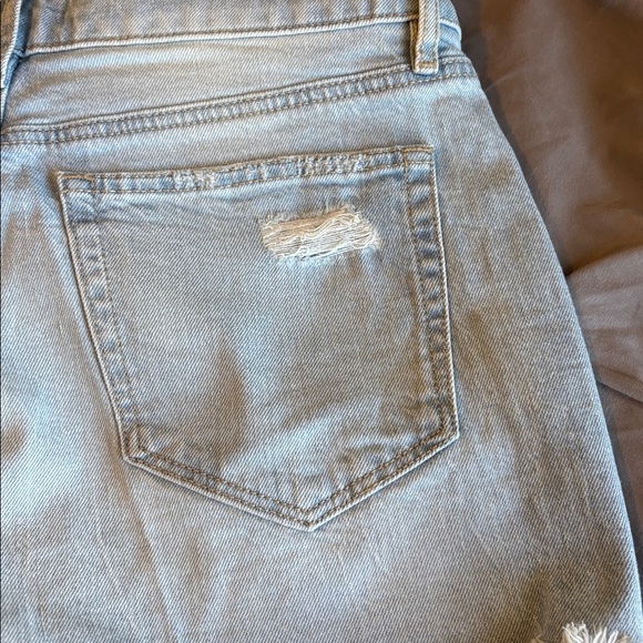 LOFT Light Wash Denim Jean Shorts - Picture 7 of 8